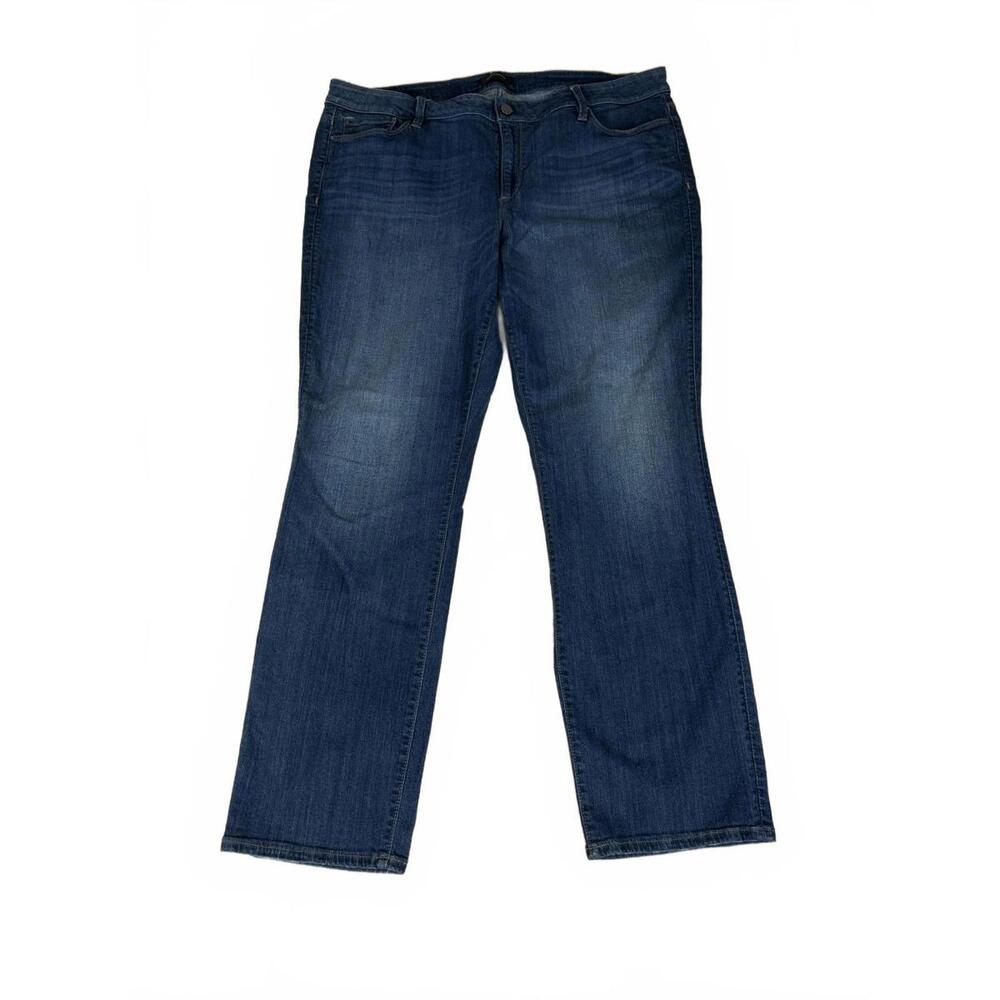 Ann Taylor Curvy Fit Skinny Jeans - Size 18 - Stylish Dark Wash